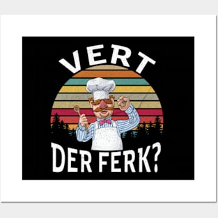 VERT DER FERK Posters and Art